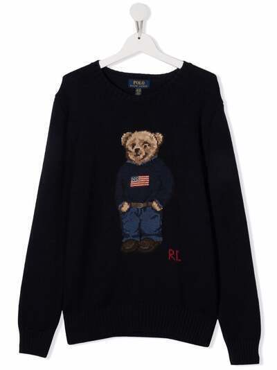 Ralph Lauren Kids джемпер Teddy Bear