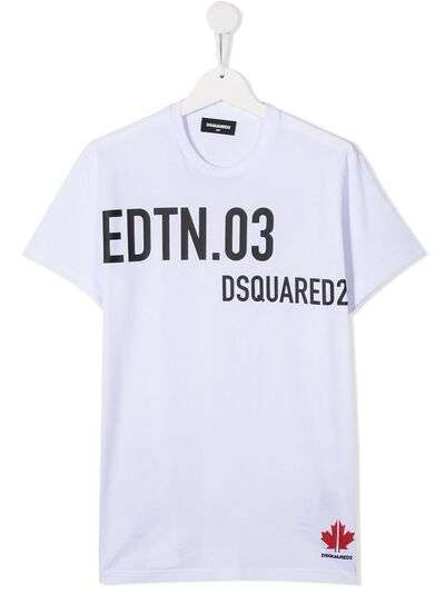 Dsquared2 Kids футболка Edtn.03 с логотипом