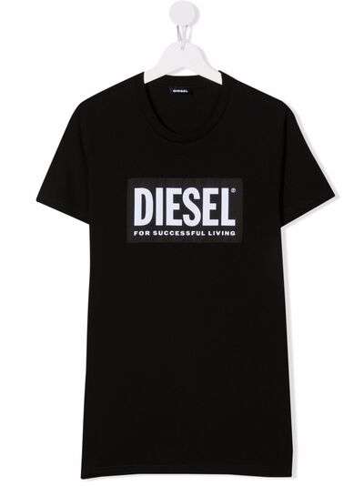 Diesel Kids футболка Tusty с логотипом