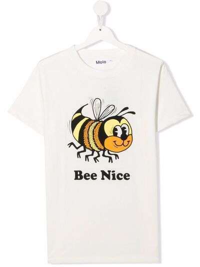 Molo футболка с принтом Bee Nice