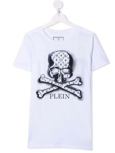 Philipp Plein Junior футболка с принтом