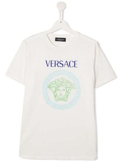 Versace Kids футболка с логотипом