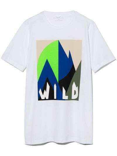 Stella McCartney Kids футболка с принтом Wild