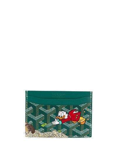 Goyard картхолдер с принтом Donald Duck