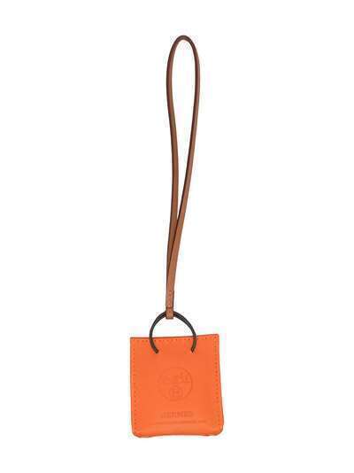 Hermès подвеска для сумки pre-owned с тисненым логотипом