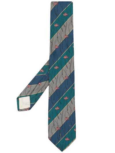 Kenzo Pre-Owned галстук с принтом