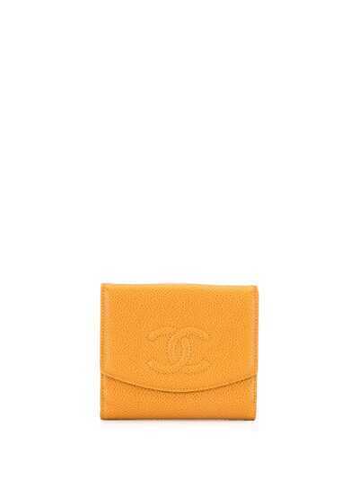 Chanel Pre-Owned бумажник 2003-2004-х годов с логотипом CC