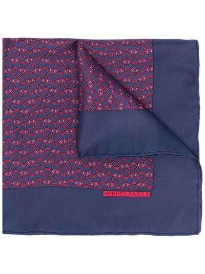 Hermès платок 2000-х годов с геометричным принтом