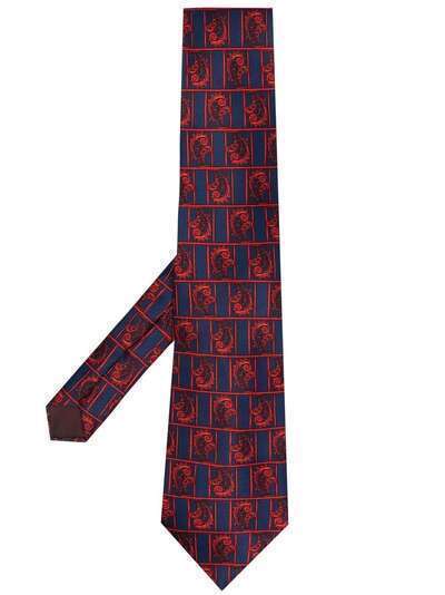 LANVIN Pre-Owned галстук 1970-х годов с узором пейсли