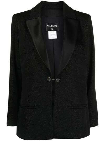 Chanel Pre-Owned пиджак 2010-х годов с блестками