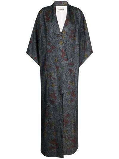 A.N.G.E.L.O. Vintage Cult 1970s leaf motif kimono