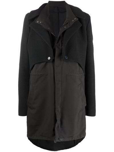 Givenchy Pre-Owned пальто 2000-х годов со вставками