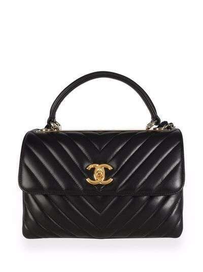 Chanel Pre-Owned сумка Trendy с логотипом CC