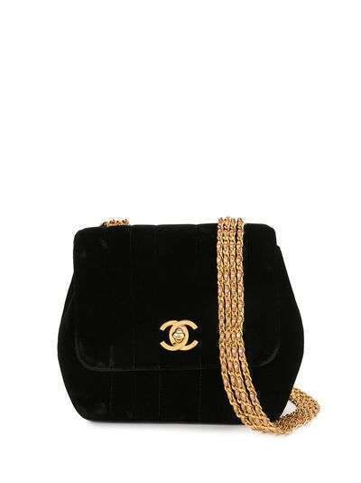 Chanel Pre-Owned сумка на плечо Mademoiselle 1995-го года с цепочкой