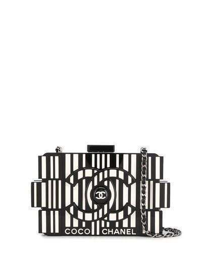 Chanel Pre-Owned сумка через плечо Barcode с логотипом CC