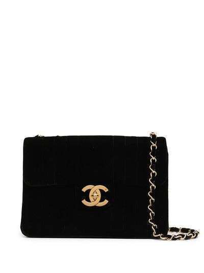 Chanel Pre-Owned сумка на плечо Mademoiselle Jumbo Classic Flap 1992-го года