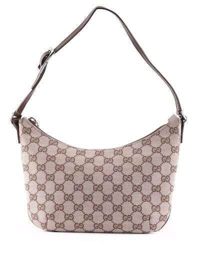Gucci Pre-Owned 1980s GG monogram zipped handbag