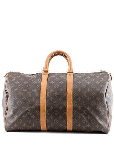 Louis Vuitton 1990s pre-owned monogram Keepall 45 travel bag