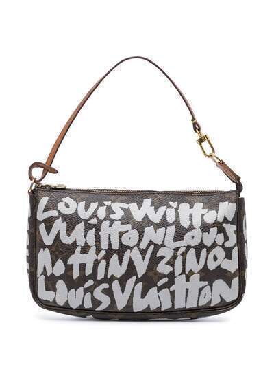 Louis Vuitton сумка Pochette Accessoires из коллаборации с Stephen Sprouse