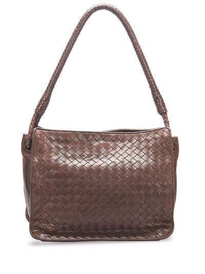 Bottega Veneta Pre-Owned сумка на плечо с плетением Intrecciato