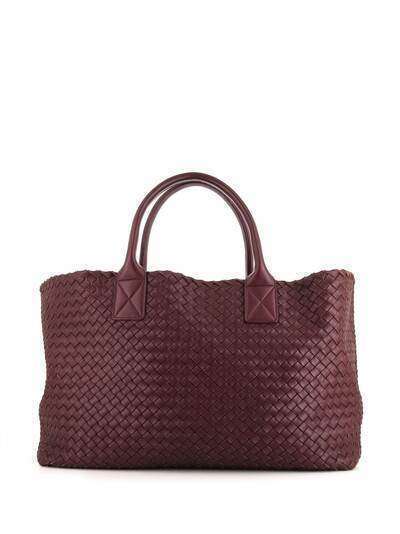 Bottega Veneta Pre-Owned сумка Intrecciato Cabat 2010-го года