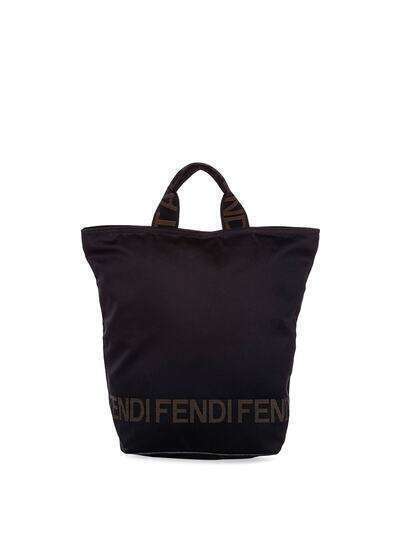 Fendi Pre-Owned сумка-тоут с логотипом