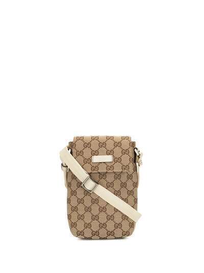 Gucci Pre-Owned мини-сумка через плечо с монограммой GG