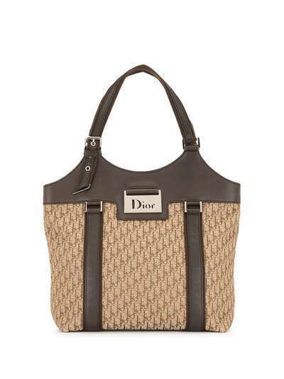 Christian Dior сумка Street Chic pre-owned с узором Trotter