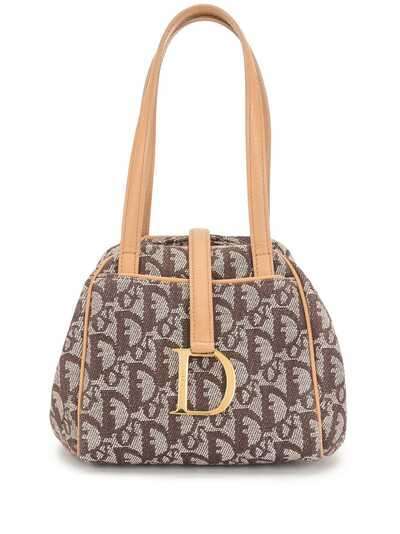 Christian Dior сумка-тоут pre-owned с узором Trotter