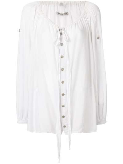 Jean Paul Gaultier Pre-Owned блузка с вырезом-лодочка