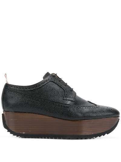 Thom Browne Leather Brogue Platform