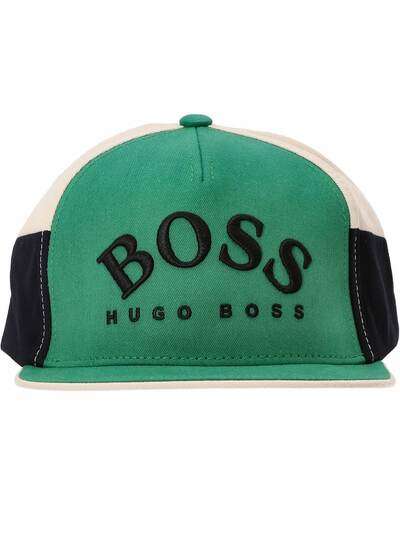 BOSS кепка в стиле колор-блок с логотипом