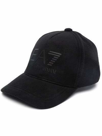 Ea7 Emporio Armani logo-print baseball cap