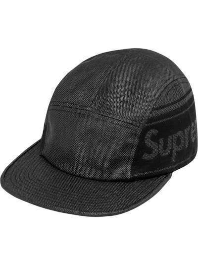 Supreme плетеная кепка