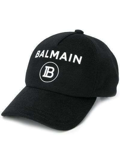Balmain бейсбольная кепка с логотипом