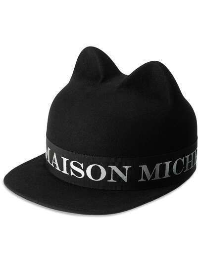 Maison Michel фетровая кепка Jamie с логотипом