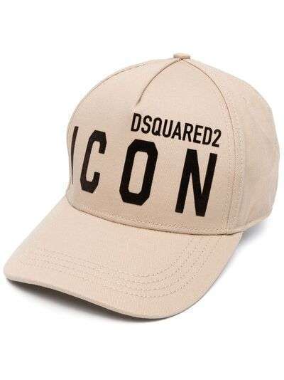 Dsquared2 шестипанельная кепка с логотипом