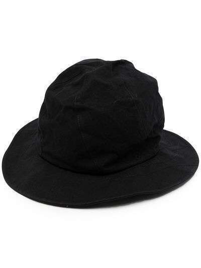 Y's шляпа с декоративной строчкой