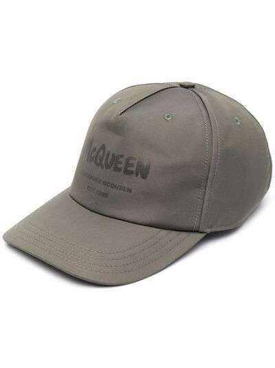 Alexander McQueen кепка с логотипом