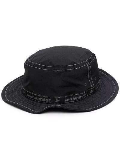 and Wander шляпа-федора с логотипом