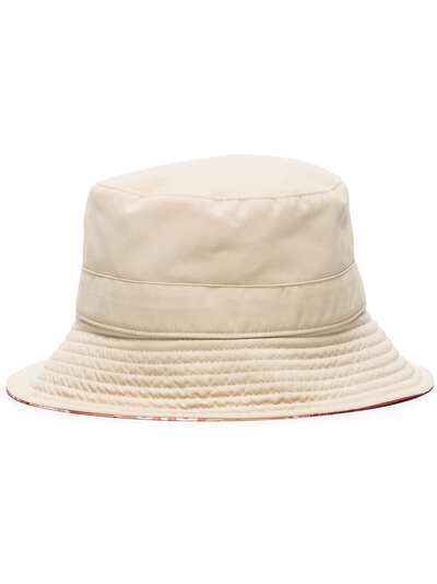 Chloé logo-patch bucket hat