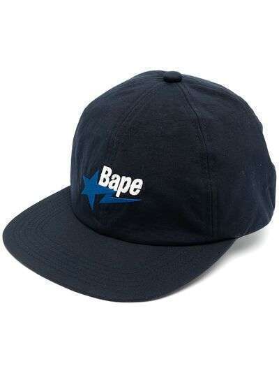 A BATHING APE® bape-embroidered cap