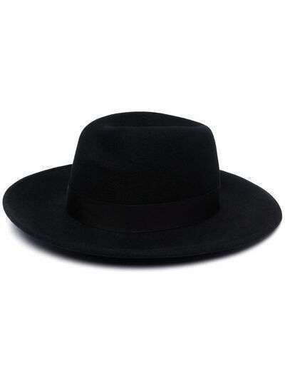 Borsalino шерстяная шляпа с цепочкой
