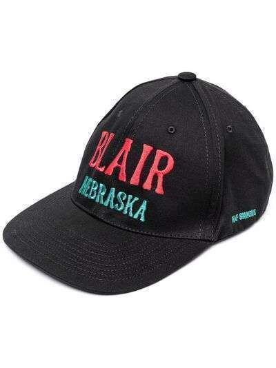 Raf Simons кепка с вышивкой Blair Nebraska