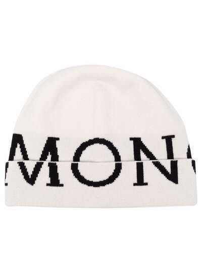 Moncler шапка бини с логотипом