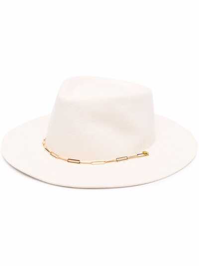 Van Palma шляпа-федора с цепочкой