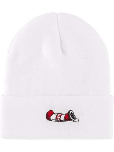 Supreme шапка бини Cat in The Hat