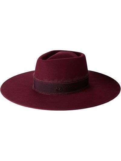 Maison Michel фетровая шляпа Brune