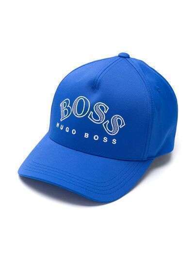 BOSS бейсболка с вышитым логотипом