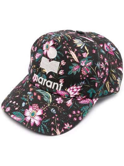 Isabel Marant бейсбольная кепка с цветочным принтом